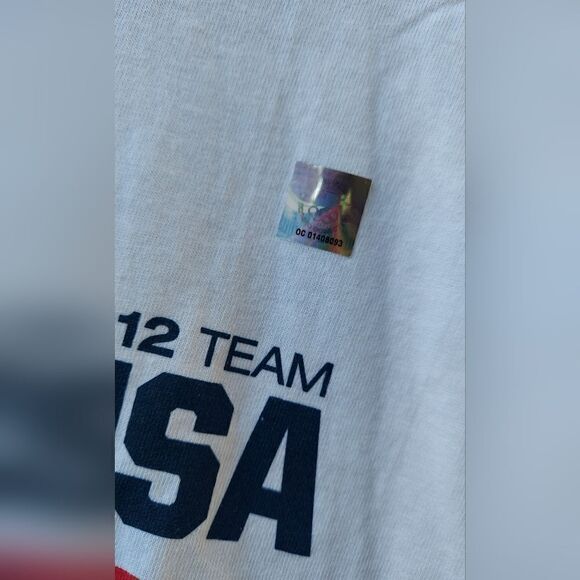Olympic Team Long Sleeve T-shirt 2012 Team USA Official Licensed Size L - Picture 5 of 6